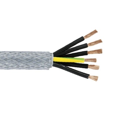 Lapp SY Control Cable 7 Cores 18 AWG Unscreened Transparent Polyvinyl Chloride Sheath 50m 1125107