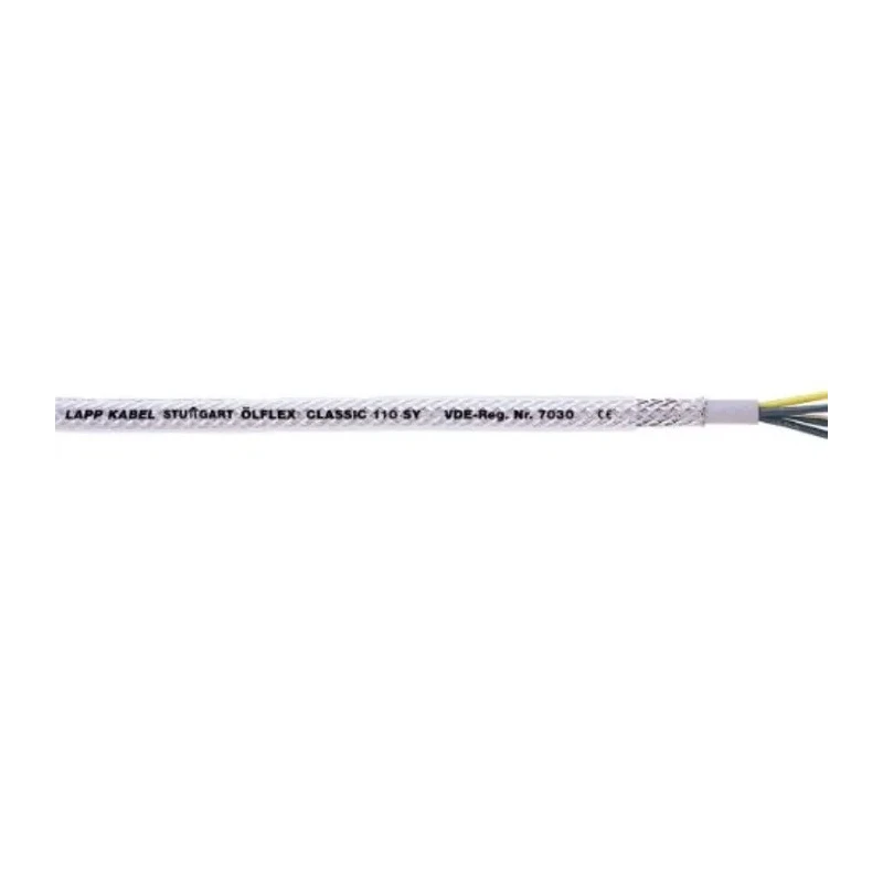 Lapp SY Control Cable 5 Cores 18 AWG Unscreened 50 m Transparent Polyvinyl Chloride Sheath 1125105