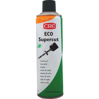 CRC ECO Supercut Cutting Fluid 500 ml Aerosol with Biodegradable Formula and EN 166 Standard 31911