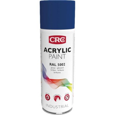 CRC 400 ml RAL 5002 Blue Gloss Acrylic Spray Paint 11681