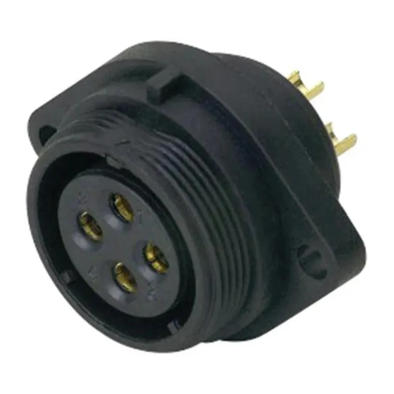 RS PRO Circular Connector 5 Contacts Flange Mount Socket Female IP68 500V 30A 131-6377