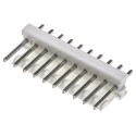 TE Connectivity MTA-100 Series Straight Through Hole Pin Header 10 Contacts 2.54 mm Pitch 1 Row Unshrouded 1-640456-0