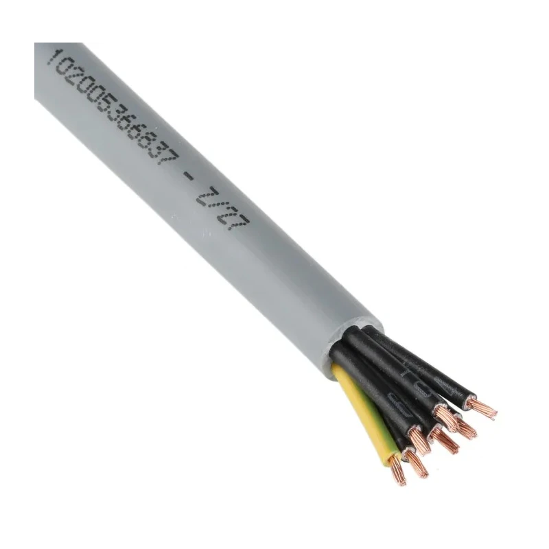 Lapp ÖLFLEX CLASSIC 130 H Control Cable, 7 Cores 18 AWG, Unscreened, 50 m, Silver Grey Low Smoke Zero Halogen Sheath 1123041