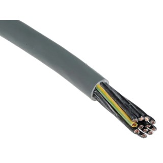 Lapp ÖLFLEX CLASSIC 130 H Control Cable 12 Cores 18 AWG Unscreened 50m Silver Grey Low Smoke Zero Halogen 1123047
