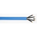 Lapp ÖLFLEX EB Control Cable, 5 Cores 20 AWG Stranded Bare Copper Conductors, Unscreened, Blue Polyvinyl Chloride 12422