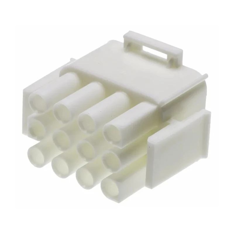 TE Connectivity Universal MATE-N-LOK Male Connector Housing 12 Way 3 Row 6.35 mm Pitch 350735-1
