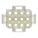TE Connectivity Universal MATE-N-LOK Male Connector Housing 6.35 mm Pitch 12 Way 3 Row Straight 350735-1