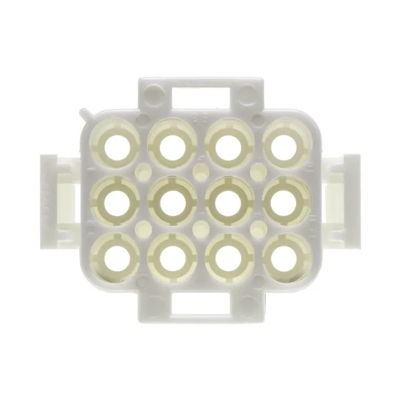TE Connectivity Universal MATE-N-LOK Male Connector Housing 6.35 mm Pitch 12 Way 3 Row Straight 350735-1