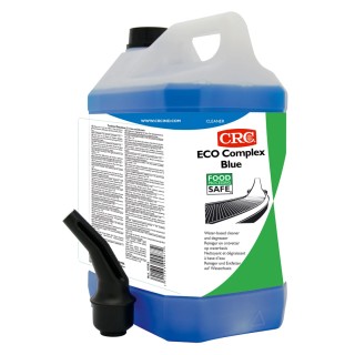 CRC ECO COMPLEX BLUE Industrial Cleaner 5 L Liquid Can Eco Friendly Water-Based Cleaner 10282