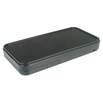 Takachi Electric Industrial Black ABS Handheld Enclosure Integral Battery Compartment IP40 IP67 75mm x 35mm x 12mm CS75-B