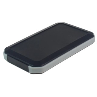Takachi Electric Industrial WH Series Black Grey ABS Handheld Enclosure with Integral Battery Compartment WH145-20-F4-BL