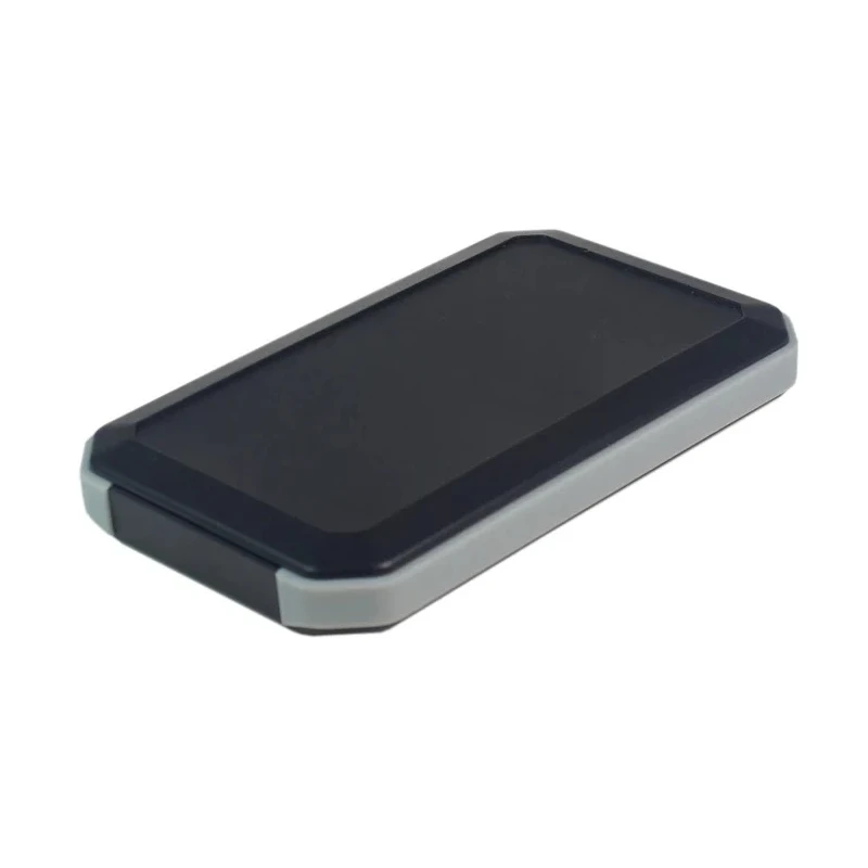 Takachi Electric Industrial WH Series Black Grey ABS Handheld Enclosure with Integral Battery Compartment WH145-20-F4-BL