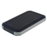 Takachi Electric Industrial WH Series Black Grey ABS Handheld Enclosure with Integral Battery Compartment WH145-20-F4-BL