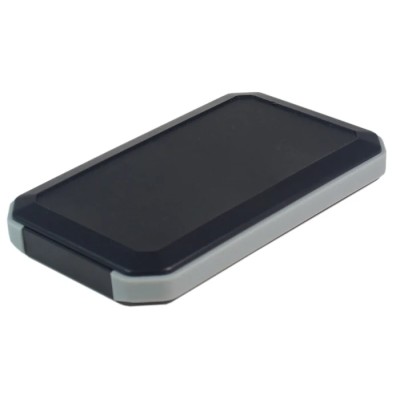 Takachi Electric Industrial WH Series Grey, Black ABS Handheld Enclosure Integral Battery Compartment IP40 WH145-20-N-BL