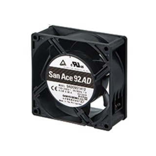 Sanyo Denki San Ace 9AD Series Axial Fan 100V/240V AC 4.5W 80mA 90m³/h 92x92x38 mm 3850 RPM 9AD0901H12
