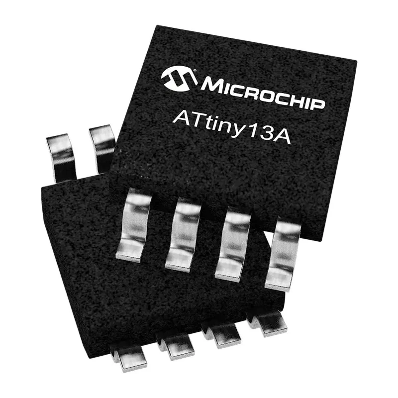 Microchip 8-bit AVR ATTINY13 20 MHz Microcontroller 1kB FLASH 8-Pin SOIJ ATTINY13