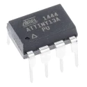 Microchip 8-Bit AVR ATtiny13 Microcontroller 20 MHz 1kB FLASH 8-Pin PDIP ATTINY13A-PU