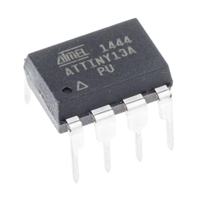 Microchip 8-Bit AVR ATtiny13 Microcontroller 20 MHz 1kB FLASH 8-Pin PDIP ATTINY13A-PU