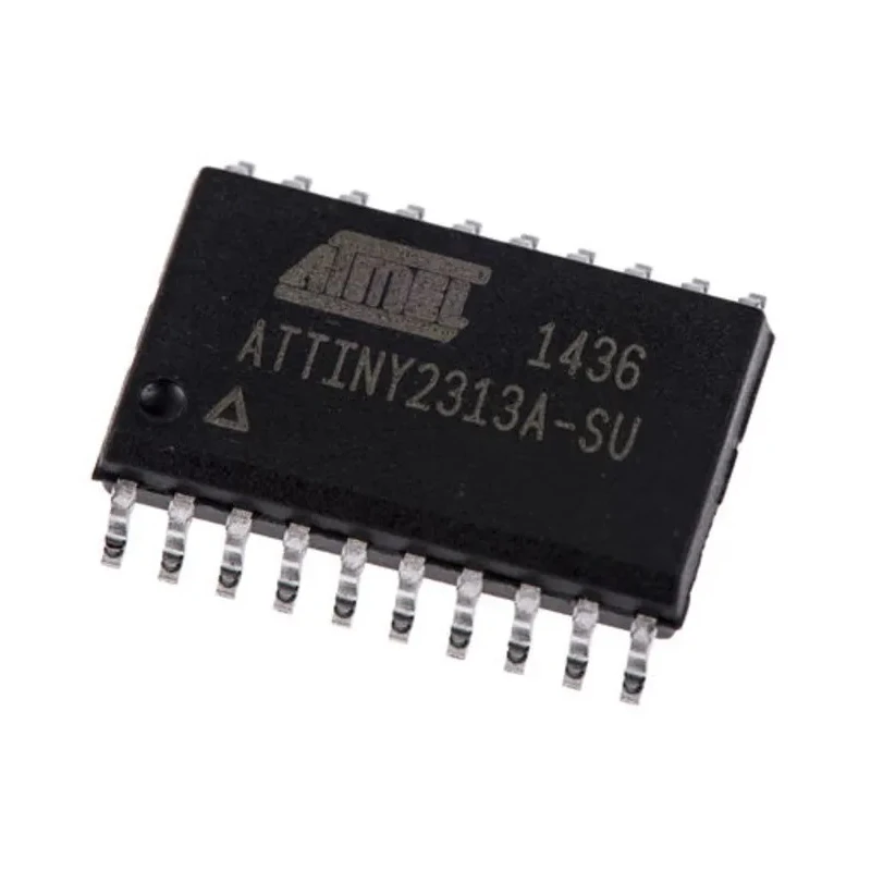 Microchip 8 bit AVR ATtiny2313 Microcontroller 20 MHz 2kB FLASH 20-Pin SOIC ATTINY2313A-SU