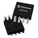 Microchip 8-Bit AVR Microcontroller 20 MHz, 2kB FLASH, 8-Pin SOIJ ATTINY25-20SU