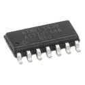 Microchip 8 bit AVR ATtiny44 Microcontroller 20 MHz 4kB FLASH 14-Pin SOIC ATTINY44A-SSU
