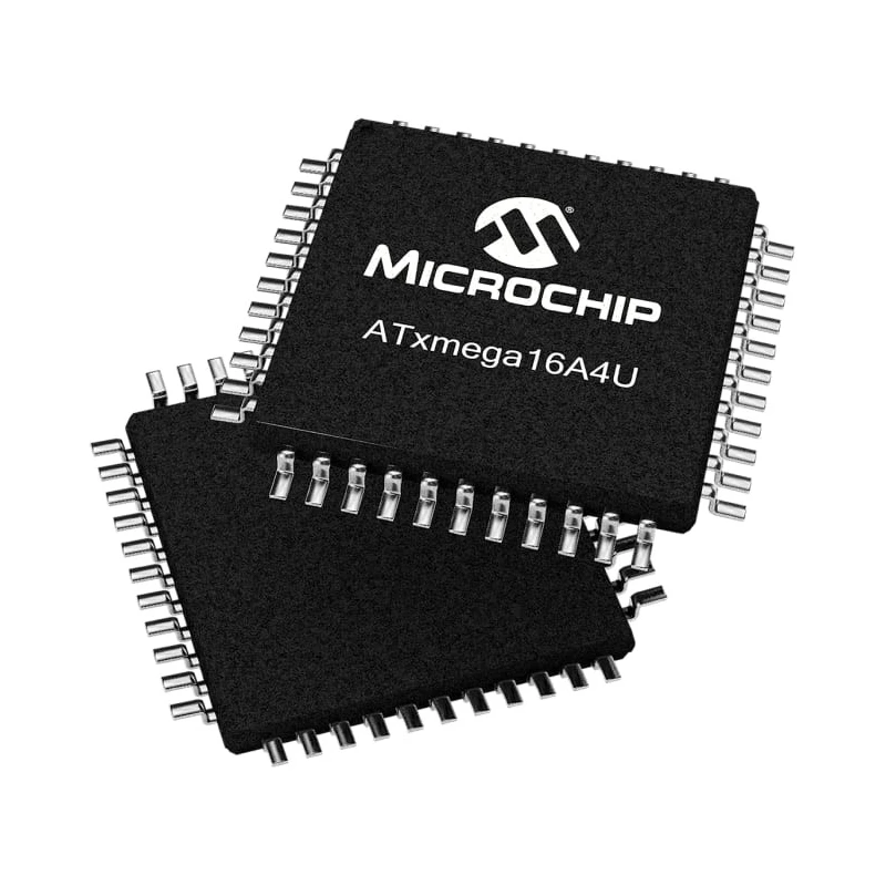 Microchip 16-Bit AVR XMEGA Microcontroller, 32 MHz, 16kB FLASH, 44-Pin TQFP ATXMEGA16A4U-AU