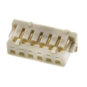 Hirose DF13 Male Connector Housing, 1.25 mm Pitch, 6 Way, 1 Row Straight 