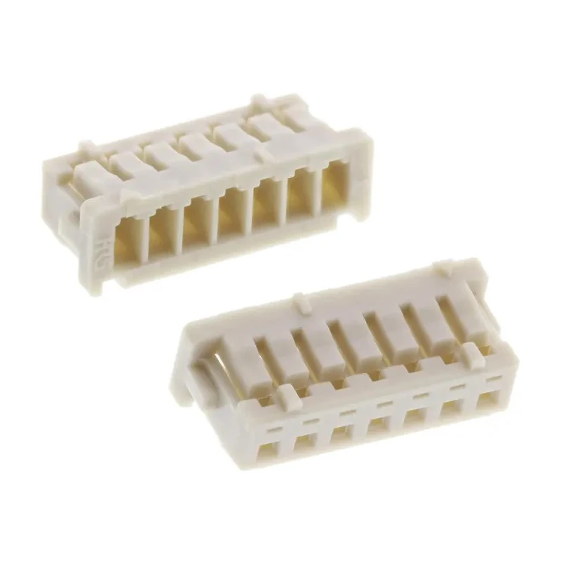 Hirose DF13 Male Connector Housing 1.25 mm Pitch 7 Way 1 Row Straight 