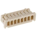 Hirose DF13 Male Connector Housing 1.25 mm Pitch 8 Way 1 Row Straight 