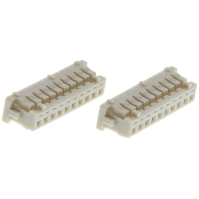 Hirose DF13 Male Connector Housing 1.25 mm Pitch 10 Way 1 Row Straight 