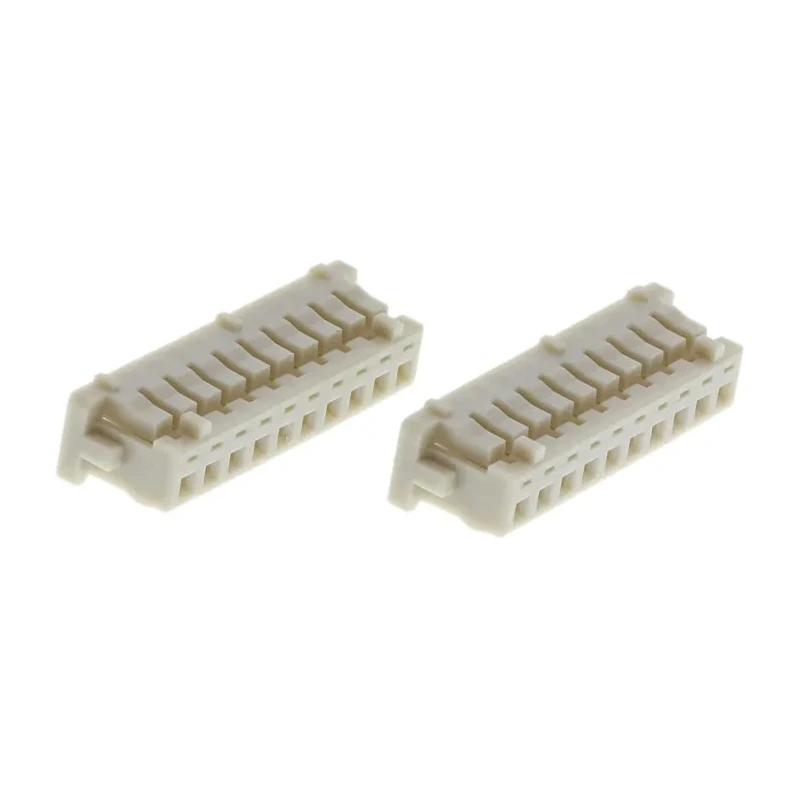 Hirose DF13 Male Connector Housing 1.25 mm Pitch 10 Way 1 Row Straight 