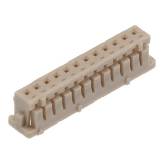 Hirose DF13 Female Connector Housing, 12 Way, 1 Row Straight, 1.25 mm Pitch 