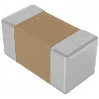 KEMET 100nF 50V dc ±5% Multilayer Ceramic Capacitor, Surface Mount, 0603 Case Size C0603C104J5RACAUTO