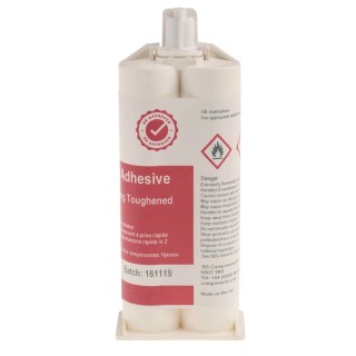 RS PRO Liquid Acrylic Adhesive Dual Cartridge 50 ml Brown TA431