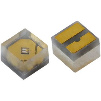 Vishay VLMU1610 Series UV LED 370 nm 50 mW 135 ° Viewing Angle 2-Pin Surface Mount SMT Ceramic Package VLMU1610-365-135