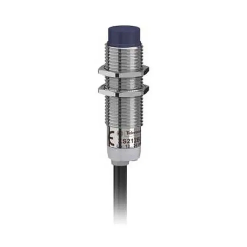 Telemecanique Sensors Threaded Barrel Inductive Proximity Sensor, M12 x 1, NPN Output, 24 V DC, 200mA, 4 mm XS212BLNBL2