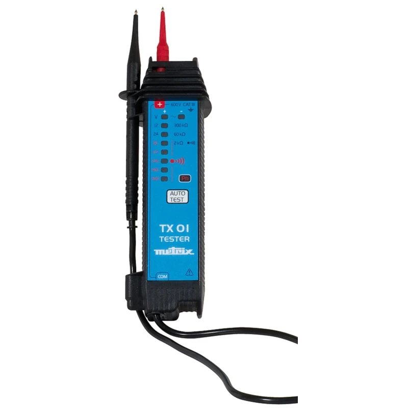 Chauvin Arnoux LED Voltage and Continuity Tester 690V AC/DC Battery Powered CAT III TX0001-Z