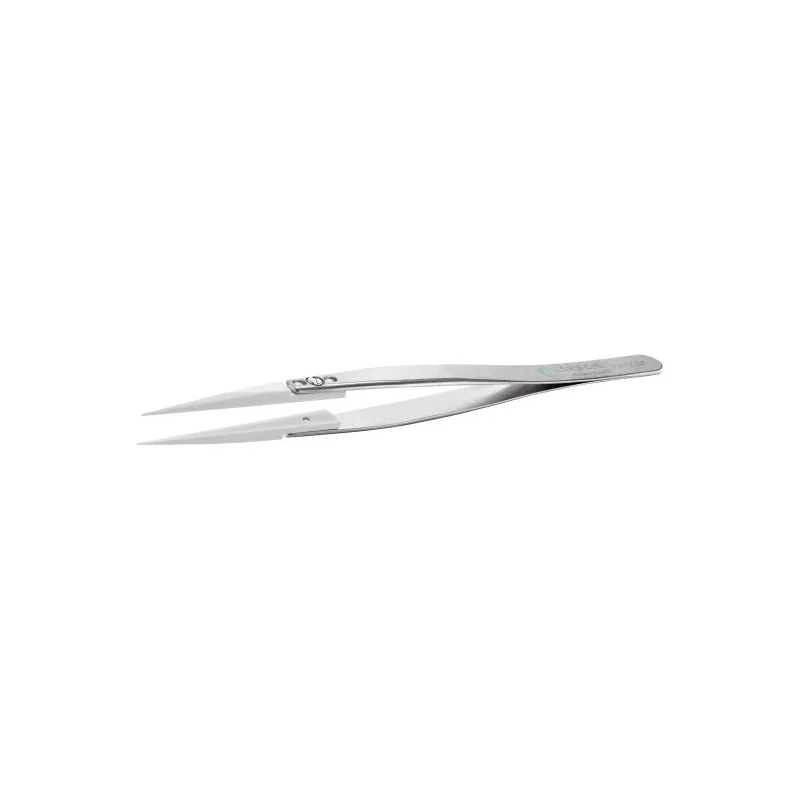 ideal-tek Carbon Steel Fine Tweezer 140mm Length 9mm Width 73MZ.SA.0