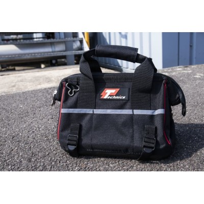 Technics Polyester Hard Bottom Tool Bag with Shoulder Strap 300 mm x 180 mm x 220 mm PT130013