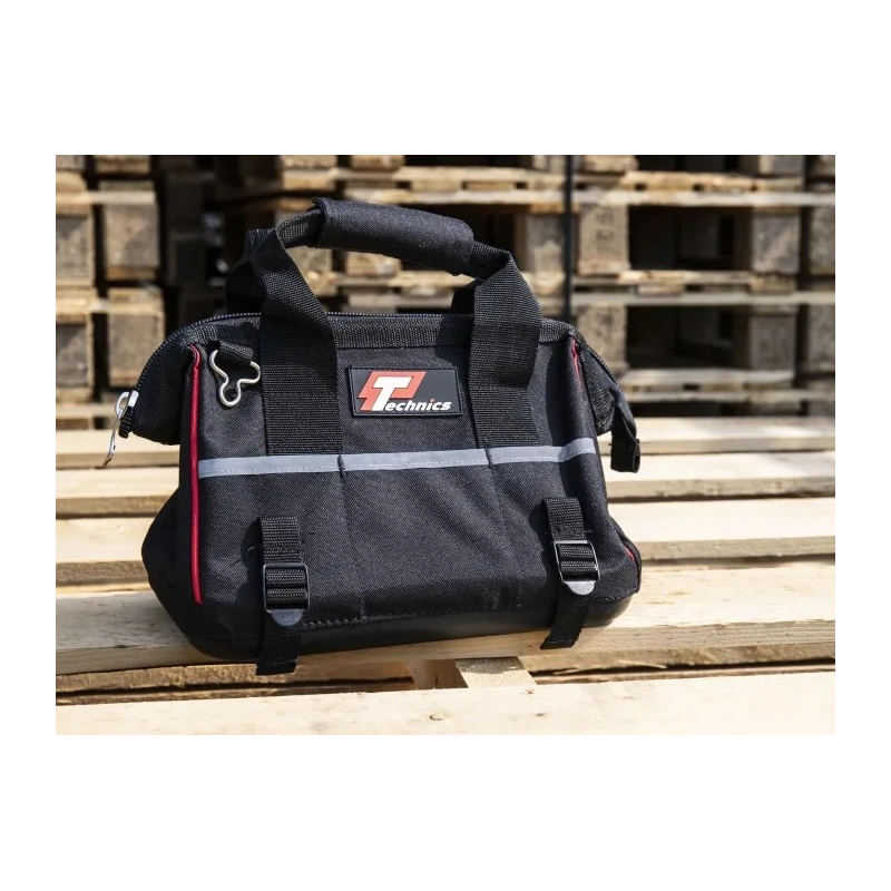 Technics Polyester Hard Bottom Tool Bag with Shoulder Strap 300 mm x 180 mm x 220 mm PT130013