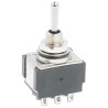 KNITTER-SWITCH Panel Mount Toggle Switch On-Off-On 3PDT Solder Terminal 30V dc 250V ac MTE 306 E