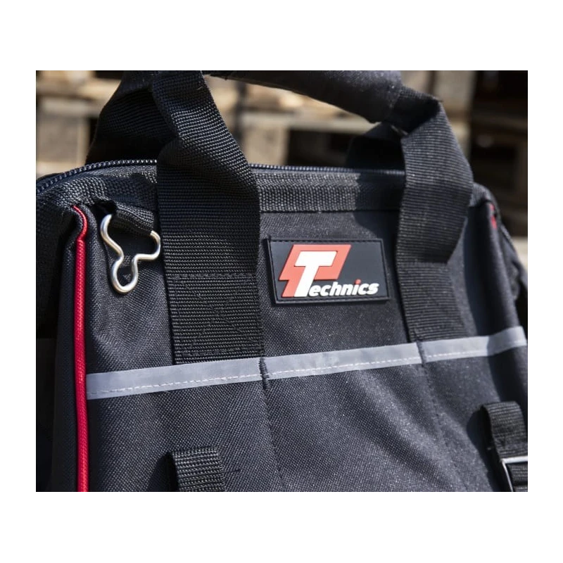 Technics Polyester Hard Bottom Tool Bag with Shoulder Strap 300 mm x 180 mm x 220 mm PT130013