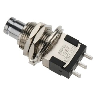 KNITTER-SWITCH MPG Series Momentary Push Button Switch Panel Mount SPDT with White LED IP67 250V ac MPG 106 F