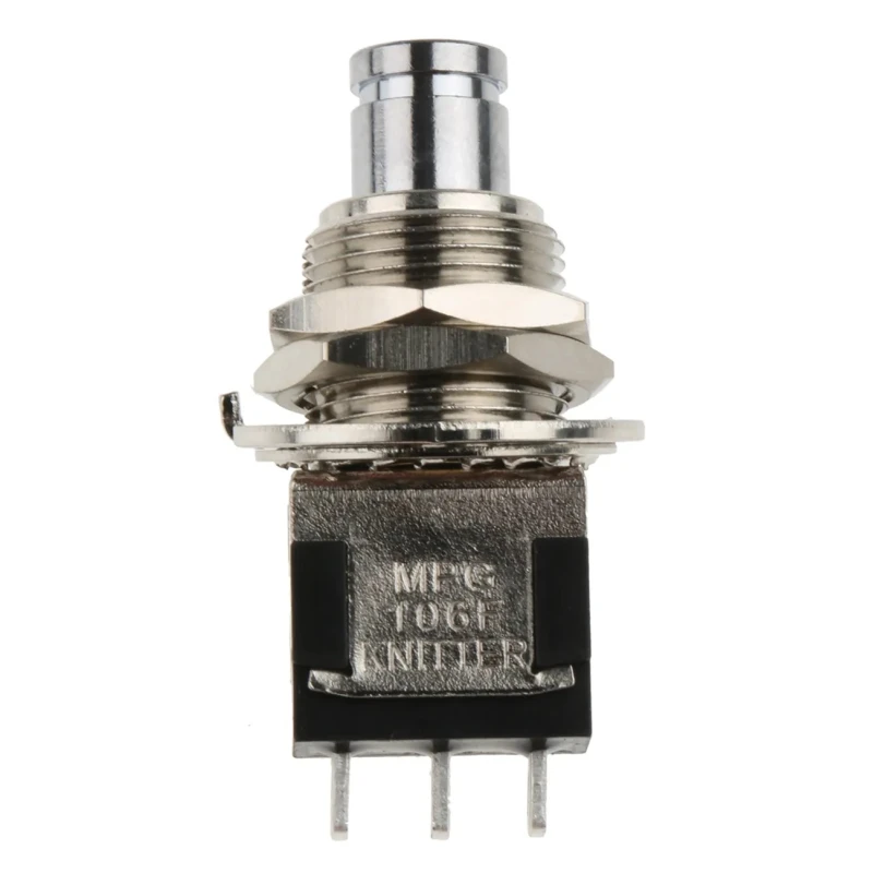 KNITTER-SWITCH MPG Series Momentary Push Button Switch Panel Mount SPDT with White LED IP67 250V ac MPG 106 F
