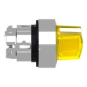 Schneider Electric Harmony XB4 Series 2 Position Illuminated Selector Switch Head, 22 mm Cutout, IP67 IP66 IP69K ZB4BK1283