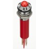 RS PRO Red Panel Mount Indicator 2V DC 20mA Solder Lug Termination IP67 Prominent Bezel 134-5531