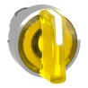 Schneider Electric Harmony XB4 Series 3 Position Illuminated Selector Switch Head, 22 mm Cutout, IP67 IP66 IP69K ZB4BK1583