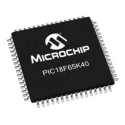 Microchip 8-bit PIC18 Microcontroller 64 MHz, 32kB FLASH, 64-Pin TQFP PIC18F65K40-I/PT