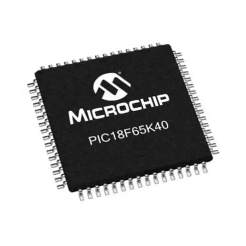 Microchip 8-bit PIC18 Microcontroller 64 MHz, 32kB FLASH, 64-Pin TQFP PIC18F65K40-I/PT