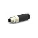 TE Connectivity Circular Connector, 4 Contacts, Cable Mount, Socket, Male, IP67, 30V, 3A, Thermoplastic T4011008041-000